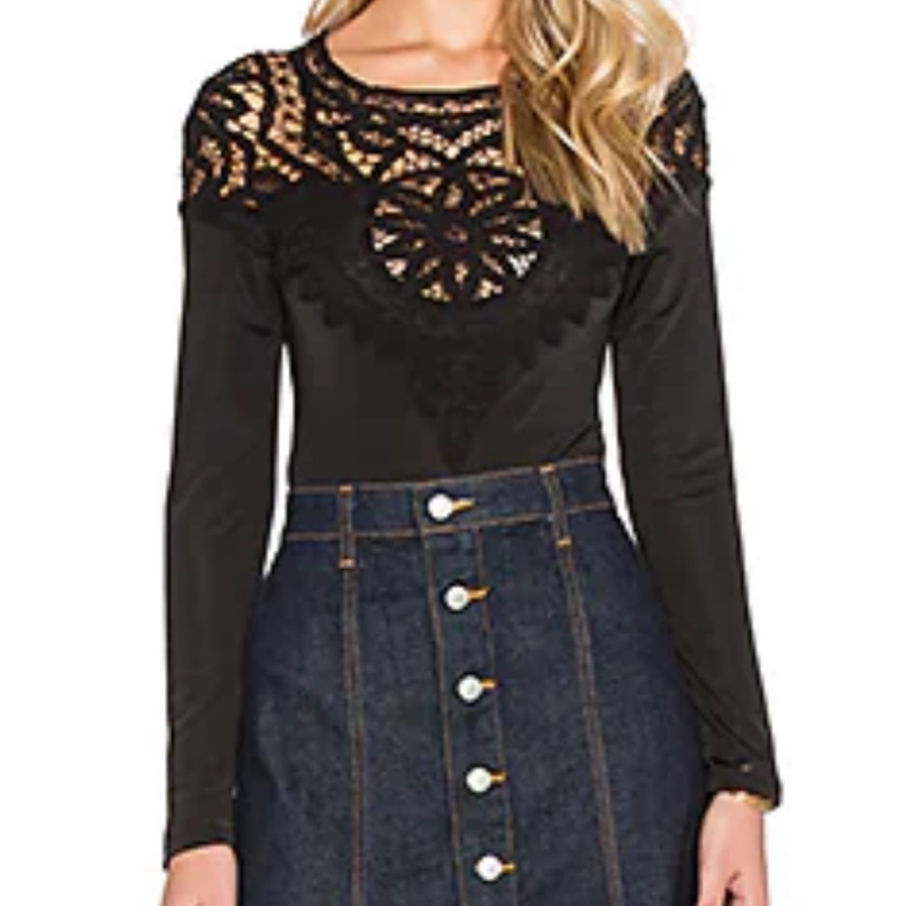 For Love & Lemons Lace Bodysuit